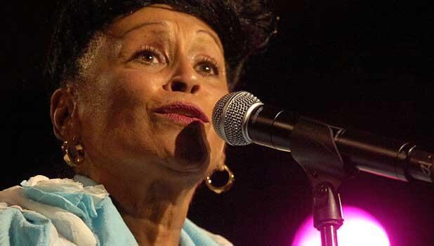 La cantante cubana Omara Portuondo.