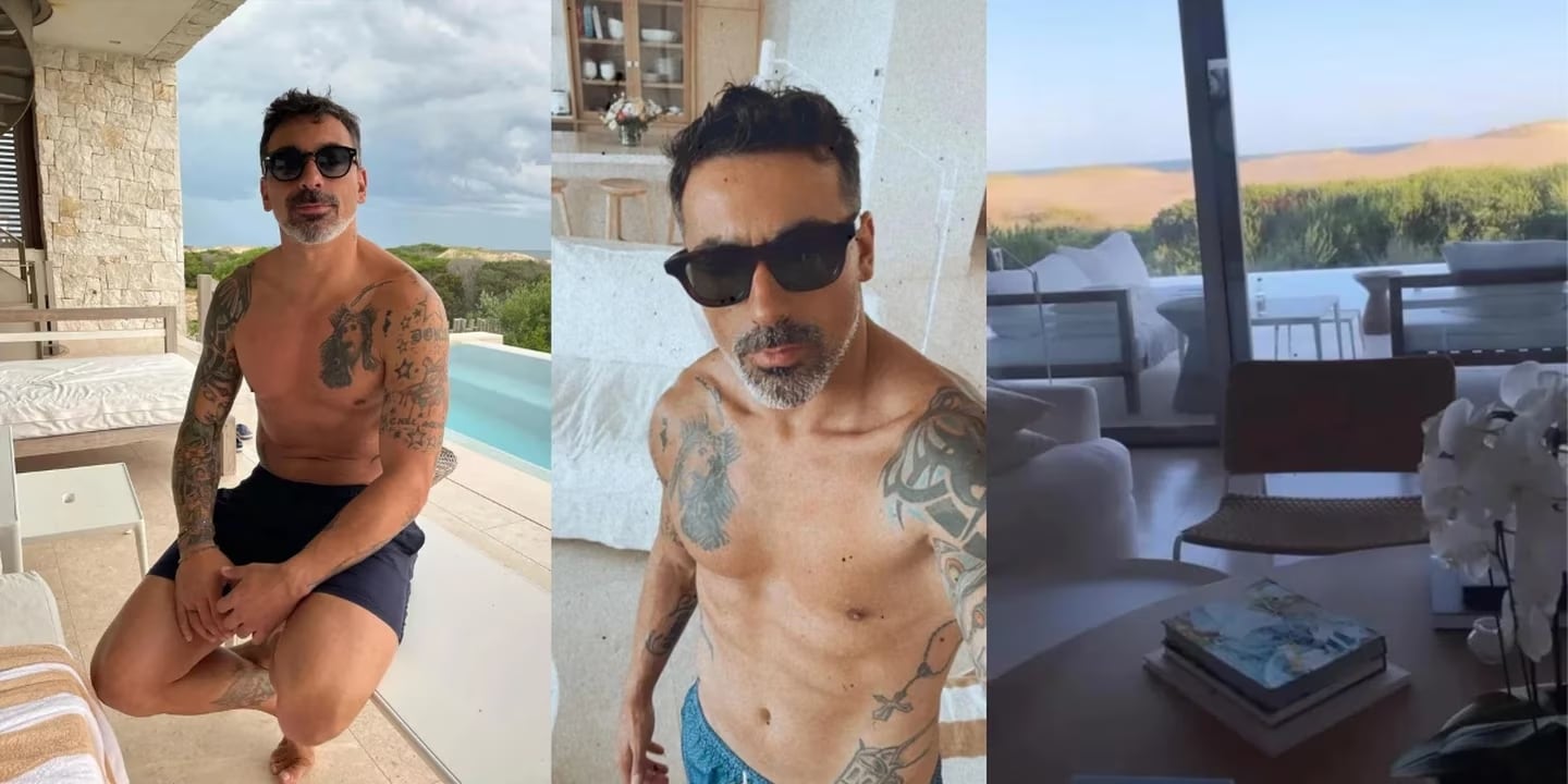 Ezequiel Lavezzi posee una lujosa casa en Uruguay.