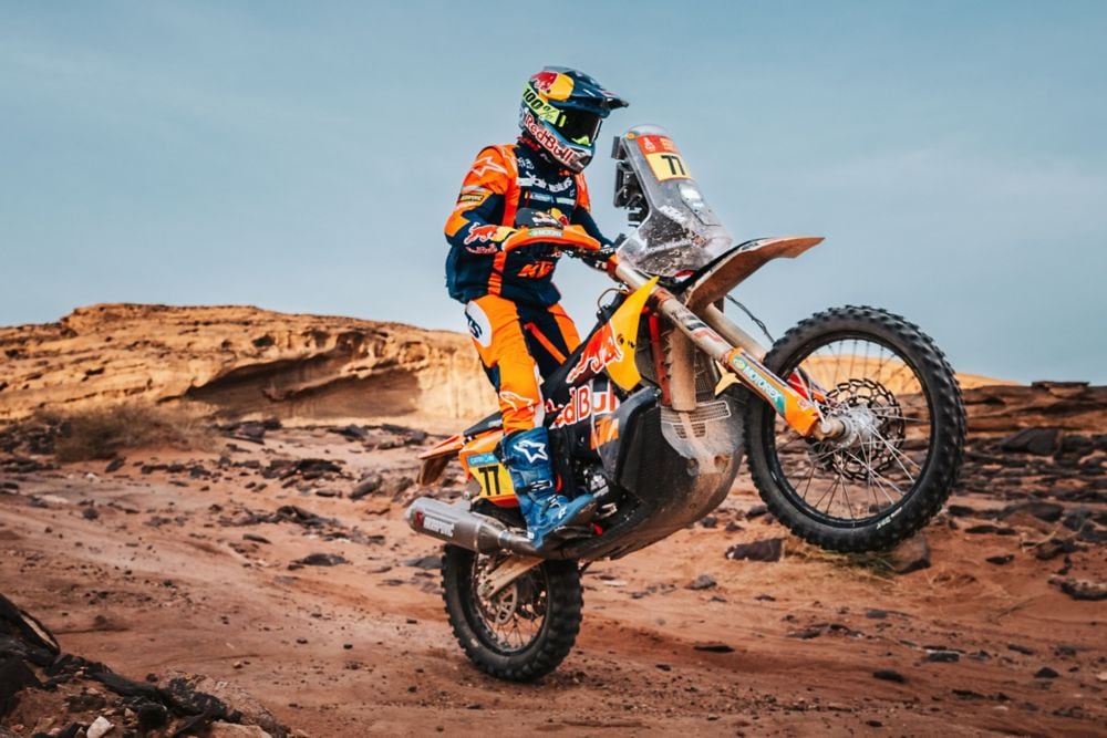 El argentino Luciano Benavides ayudó a un competidor chileno que estaba en problemas y después ganó la octava etapa del Rally Dakar 2025. (Prensa Dakar)