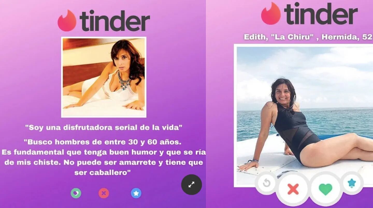 Edith Hermida ya busca nuevo novio y tiene perfil en Tinder.