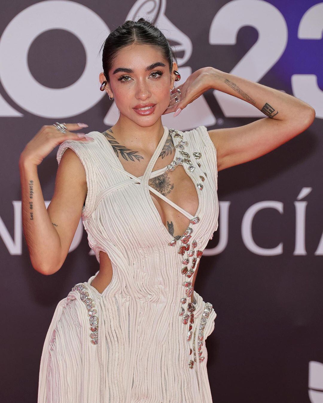 María Becerra en los Latin Grammy 2023.