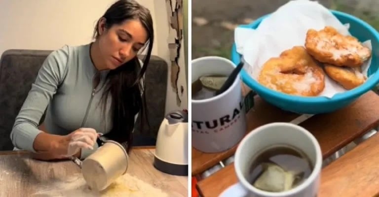 La cantante le cocinó a su novio en medio de su viaje por la ruta.