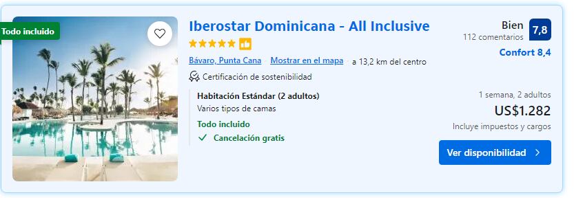 Precio del hotel en el que se hospedará Virginia de Gran Hermano