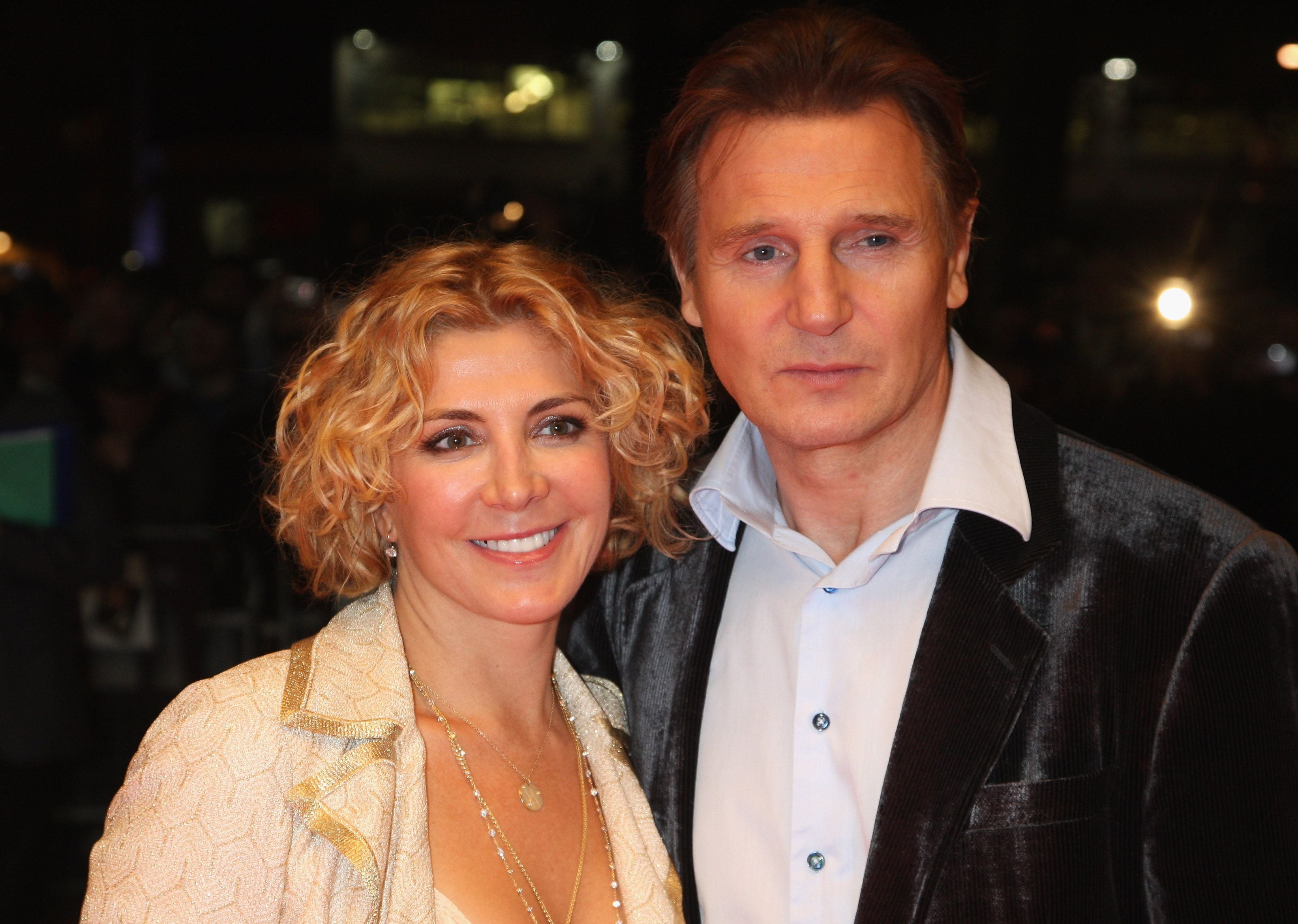 Liam Neeson y Natasha Richardson.