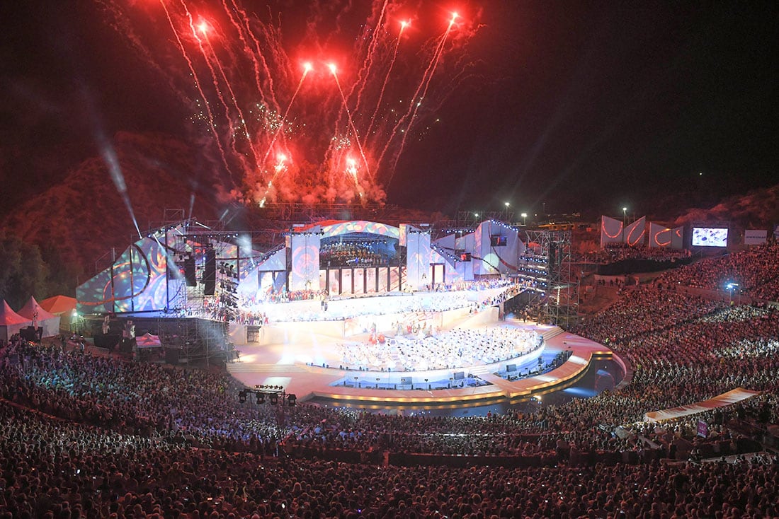 Acto Central de la Fiesta Nacional de la Vendmia 2020 en el Teatro Griego Frank Romero Day