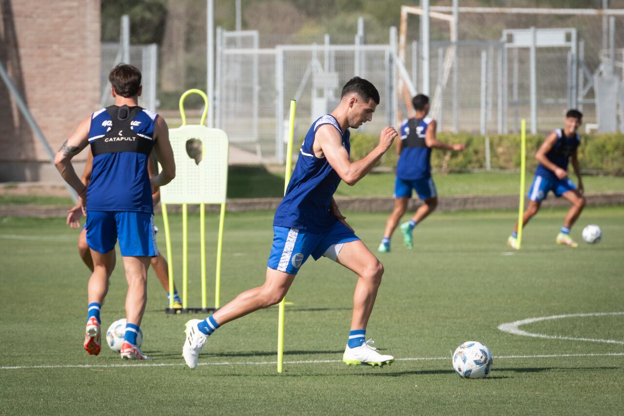 Comenzó la pretemporada de Godoy Cruz Antonio Tomba en Coquimbito. Foto: Ignacio Blanco / Los Andes