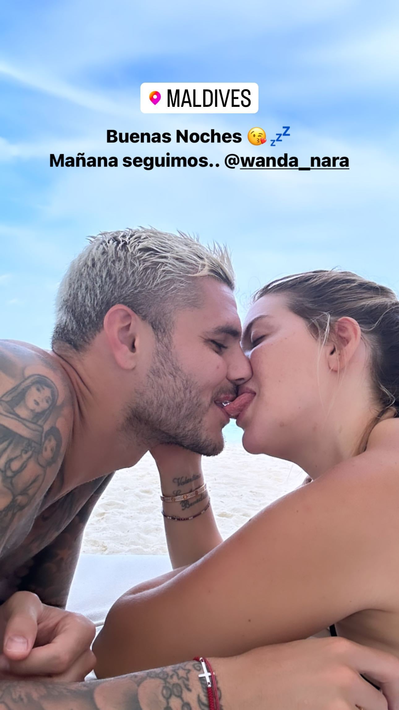 Wanda Nara negó la reconciliación y Mauro Icardi la confirma.