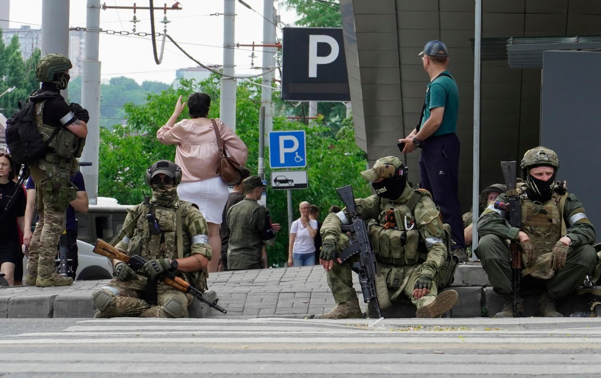 Evacuaron galerías comerciales y museos cercanos al Kremlin ante el avance del grupo Wagner. / Foto: EFE