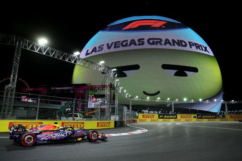 El piloto no tuvo los mejores arranques en Las Vegas.