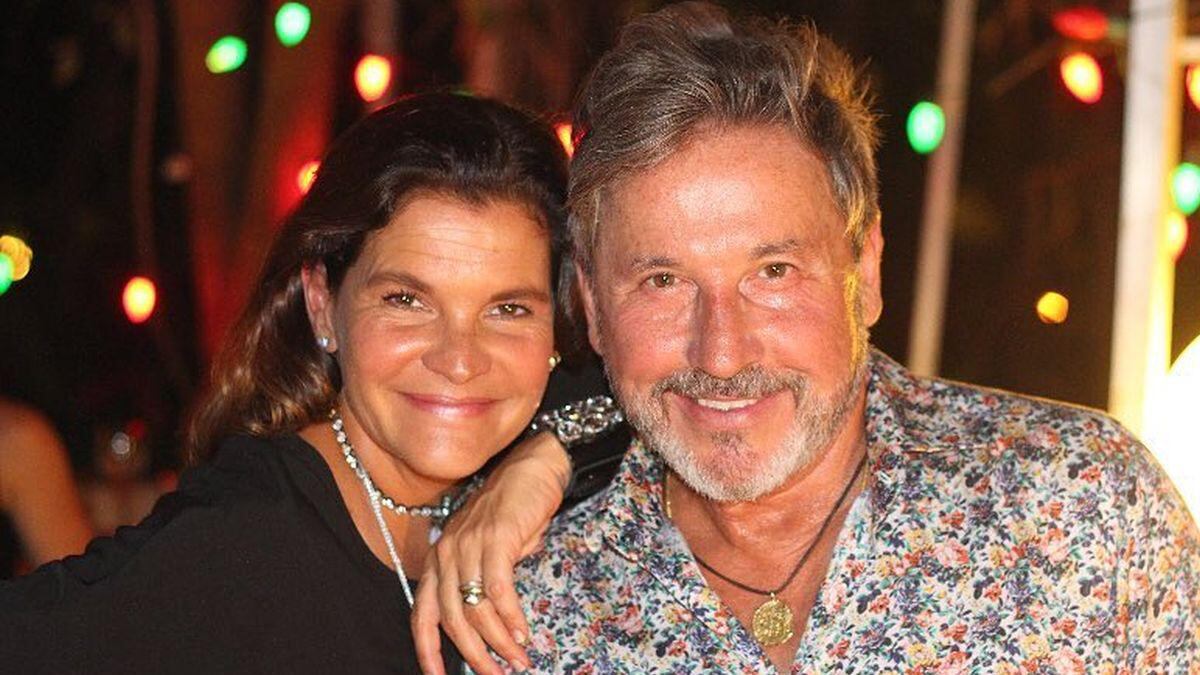 Ricardo Montaner junto a su esposa Marlene.