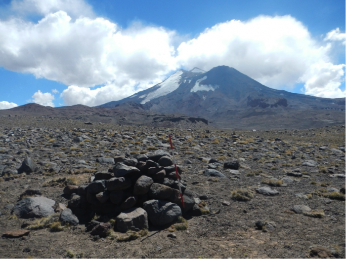 Restos de vital importancia para determinar la permanencia inca en Laguna del Diamante.