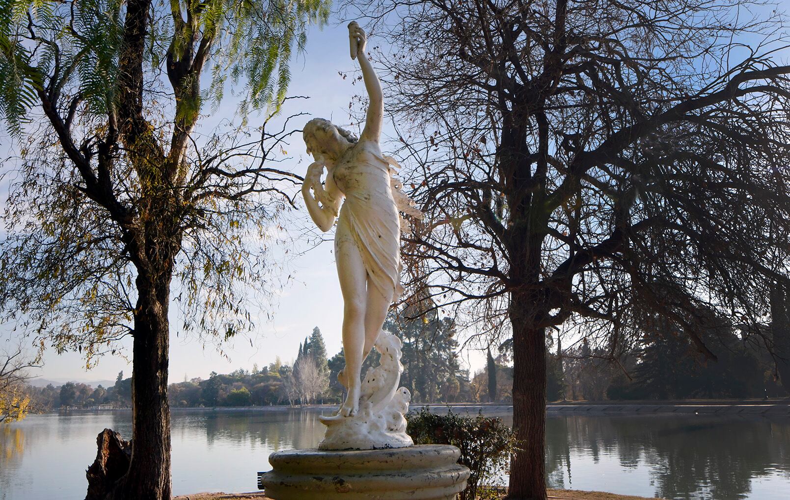 La Dirección de Agricultura y Contingencias Climáticas anunció en su pronóstico para la semana: “Tiempo bueno con ascenso de la temperatura, vientos leves del noreste”.
El Parque General San Martin 
Foto: orlando Pelichotti