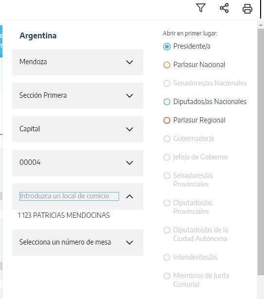 Cómo ver los resultados de las elecciones en tu mesa y escuela (resultados.gob.ar)