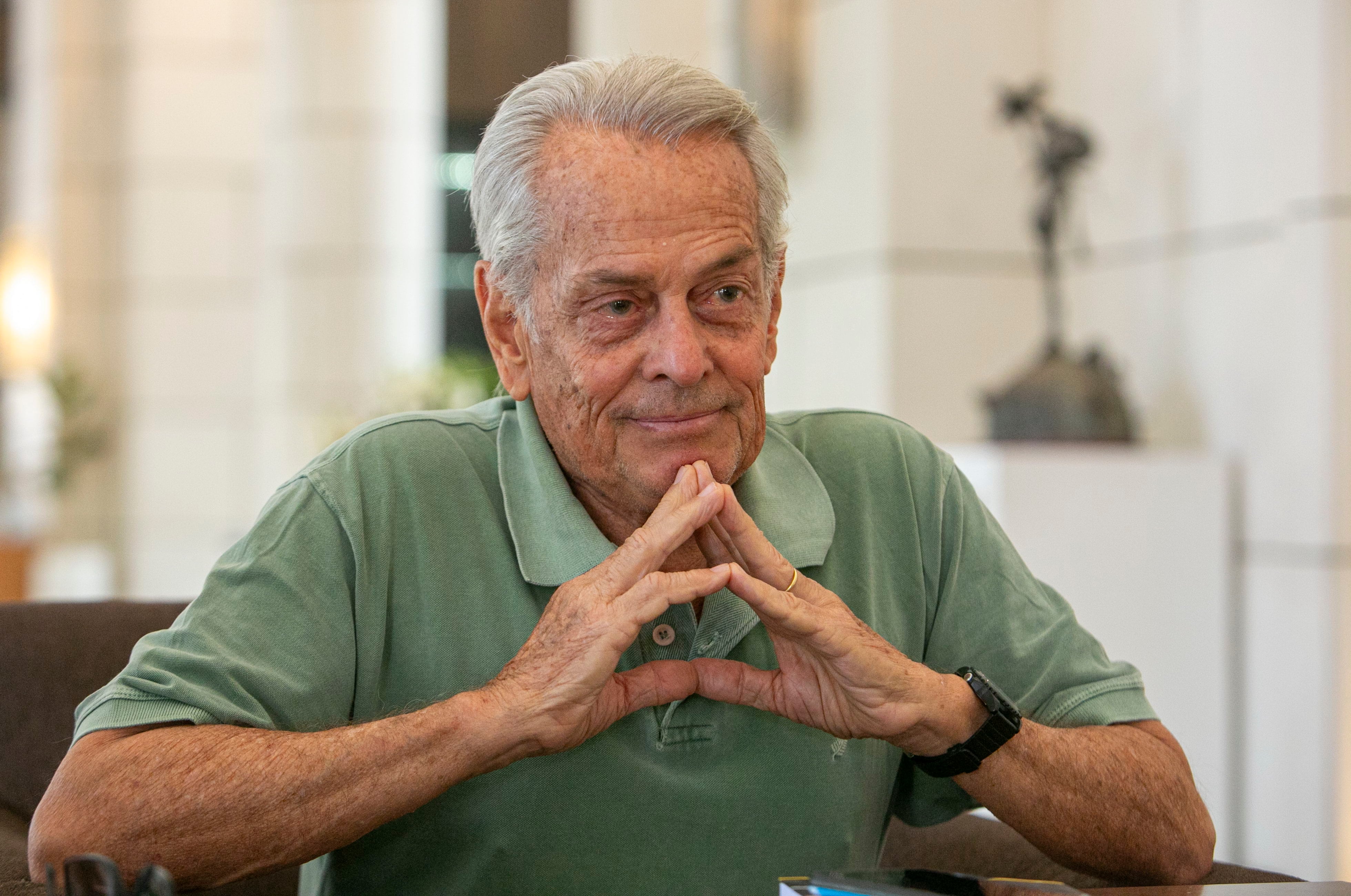 Eduardo Strauch, sobreviviente de la tragedia de los Andes, pasó por Mendoza. Foto: Los Andes