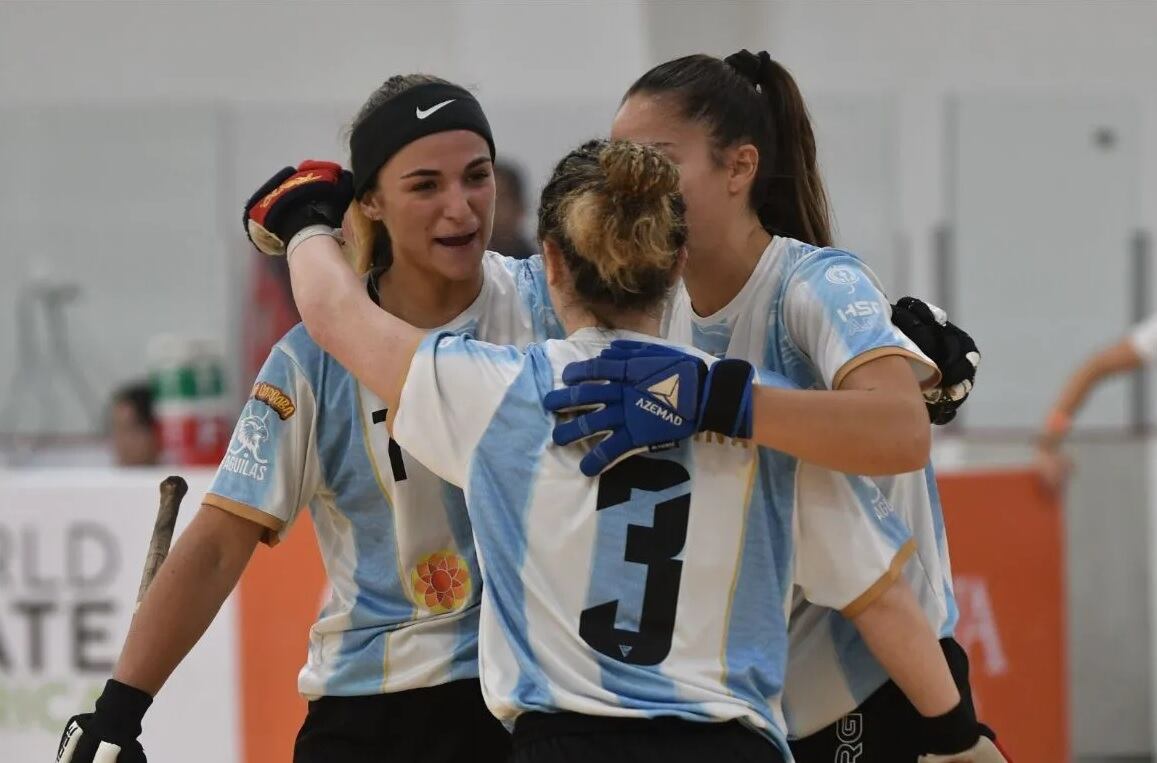 Argentina finalista en el Panamericano de las Naciones de hockey Patín en Bogotá.