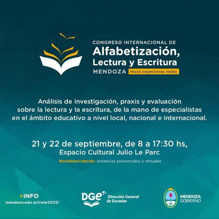 Congreso Internacional de Alfabetización, Lectura y Escritura 2023