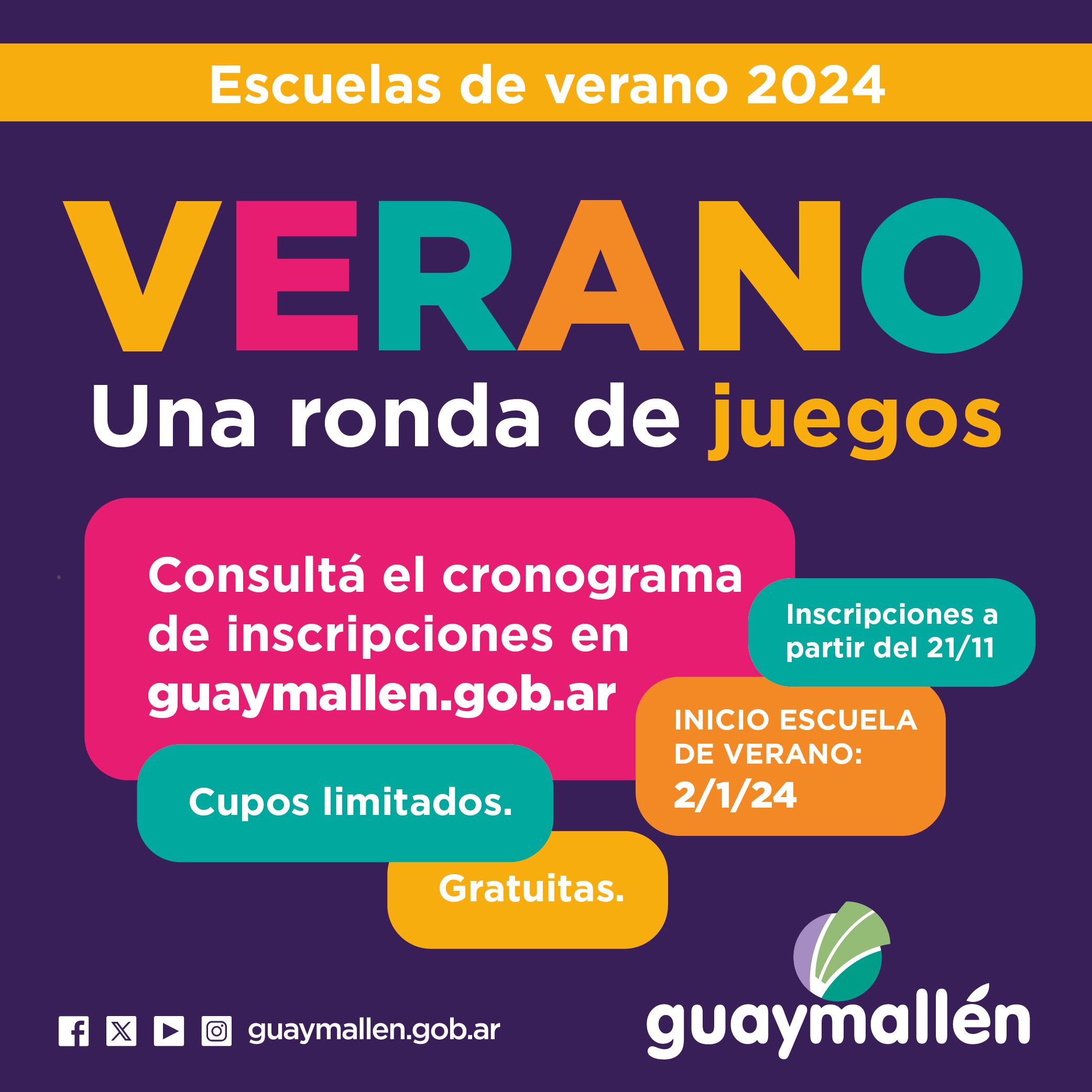 Escuela de verano Guaymallén