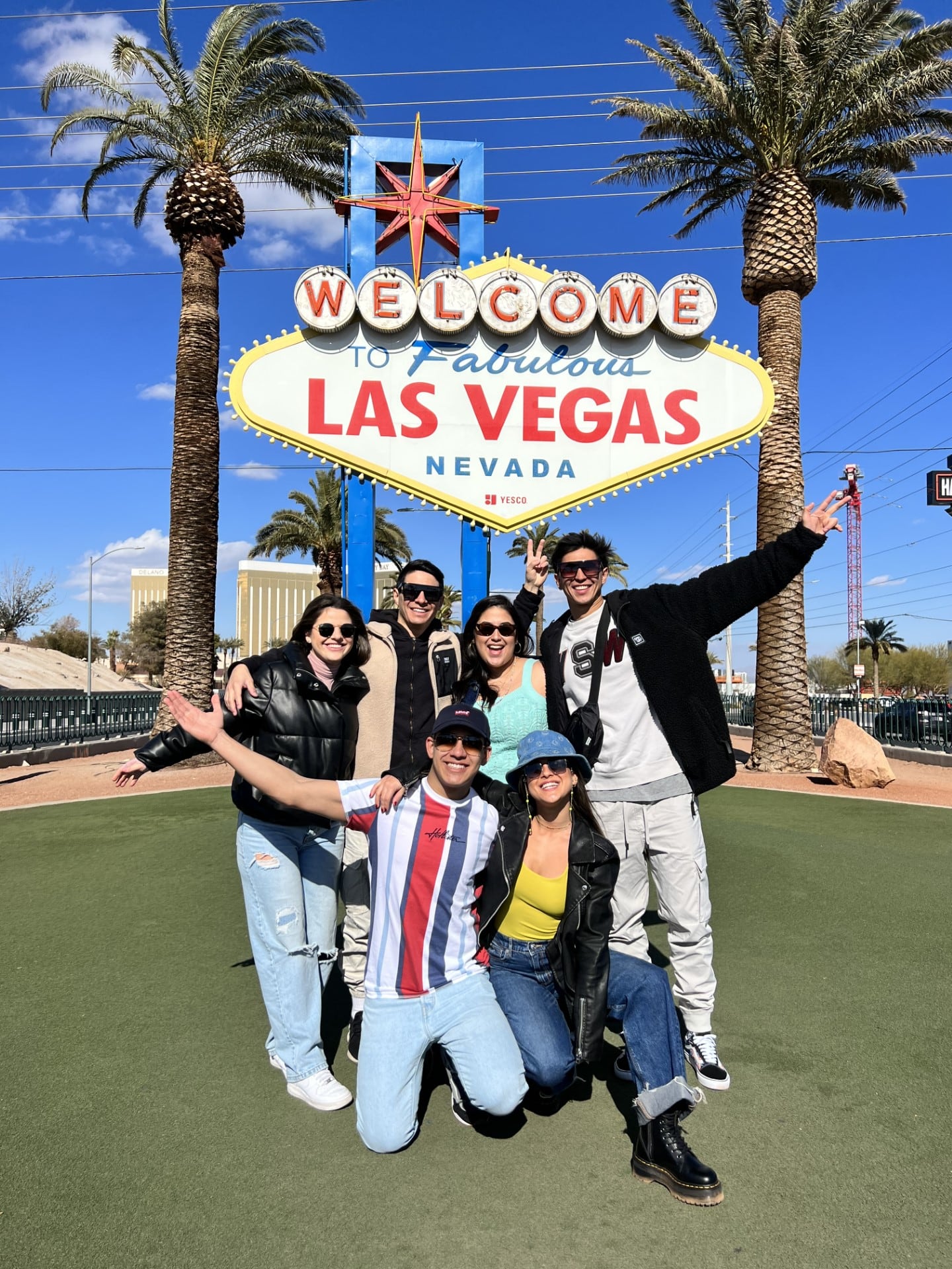 Marcelo Calderón viajó a Las Vegas con amigos (2022-2023)