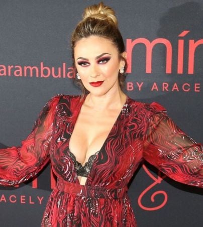 Aracely Arámbula posó con un atuendo total black y enloqueció a todos.