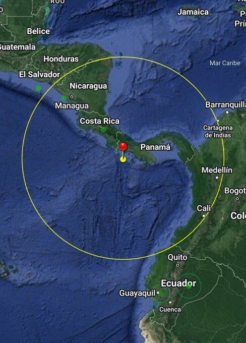 sismo en Panamá