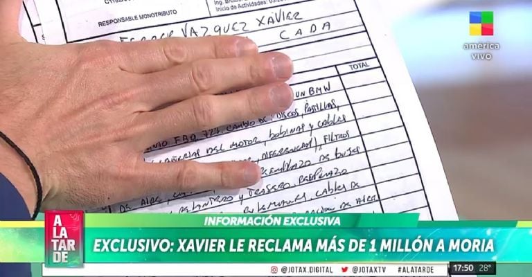 Xavier Ferrer Vázquez, el ex de Moria Casán, la demanda por millones de pesos.