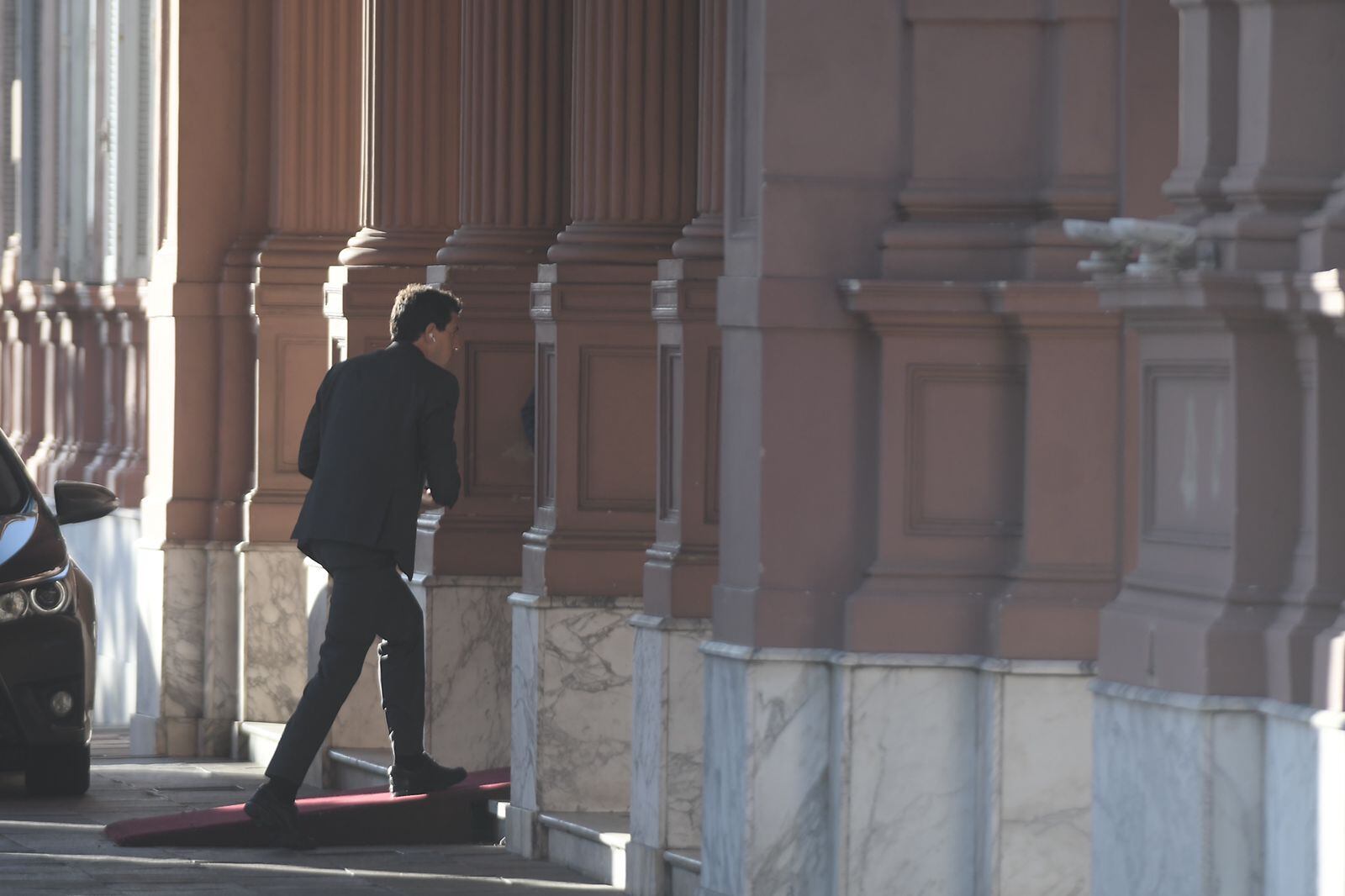 El ministro del Interior Eduardo De Pedro. Foto: Federico López Claro / Corresponsalía en Buenos Aires