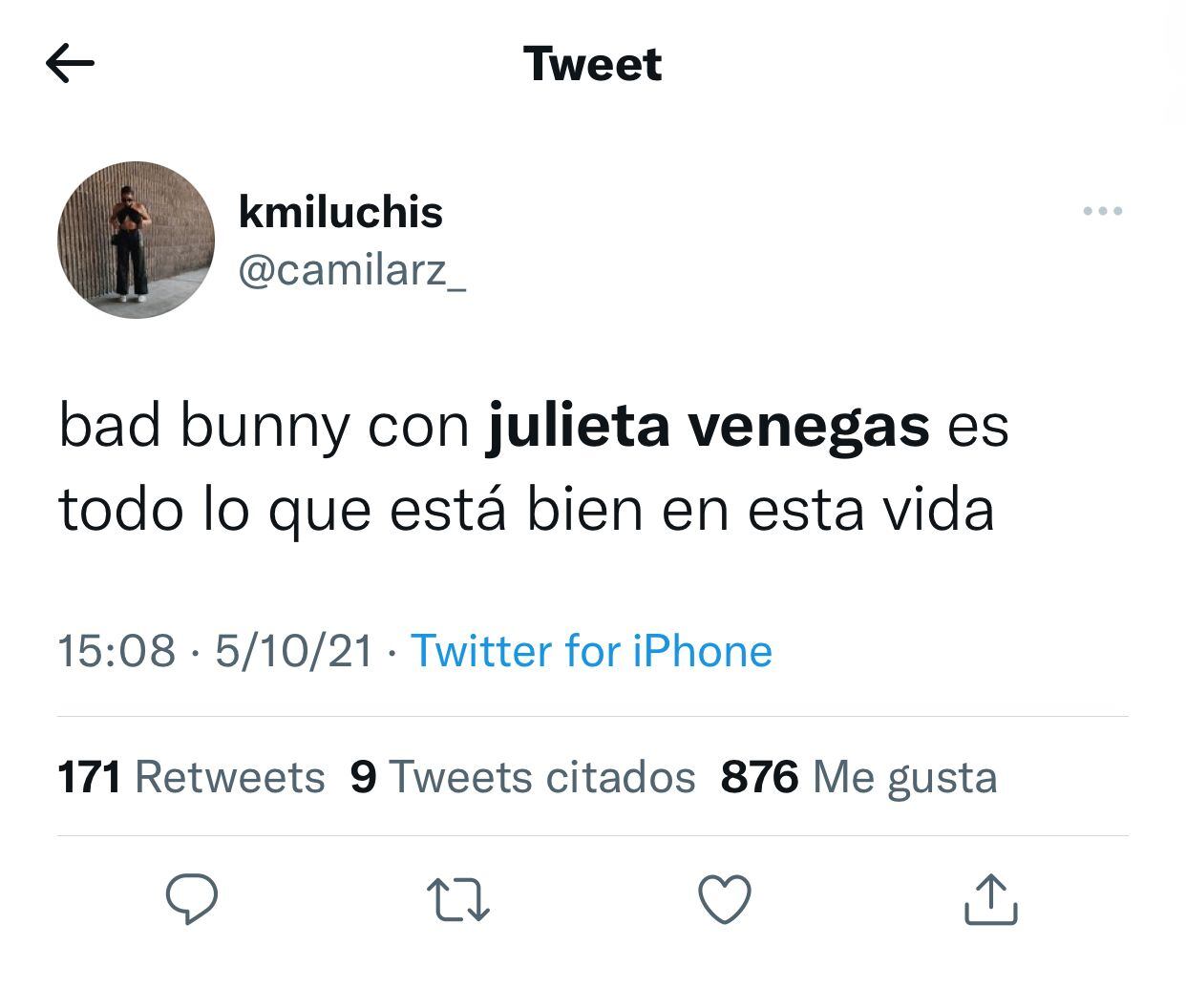 Julieta Venegas fue tendencia en Twitter por su colaboración.