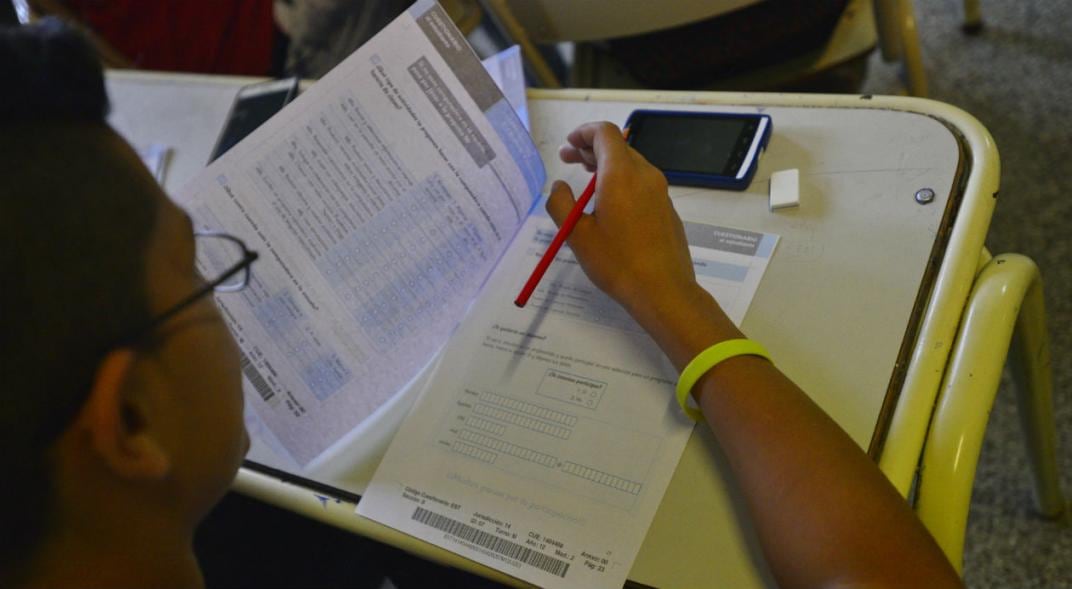 Se realiza hoy el Operativo Aprender en escuelas secundarias de Mendoza: los esencial en 6 puntos(Pedro Castillo / Archivo)