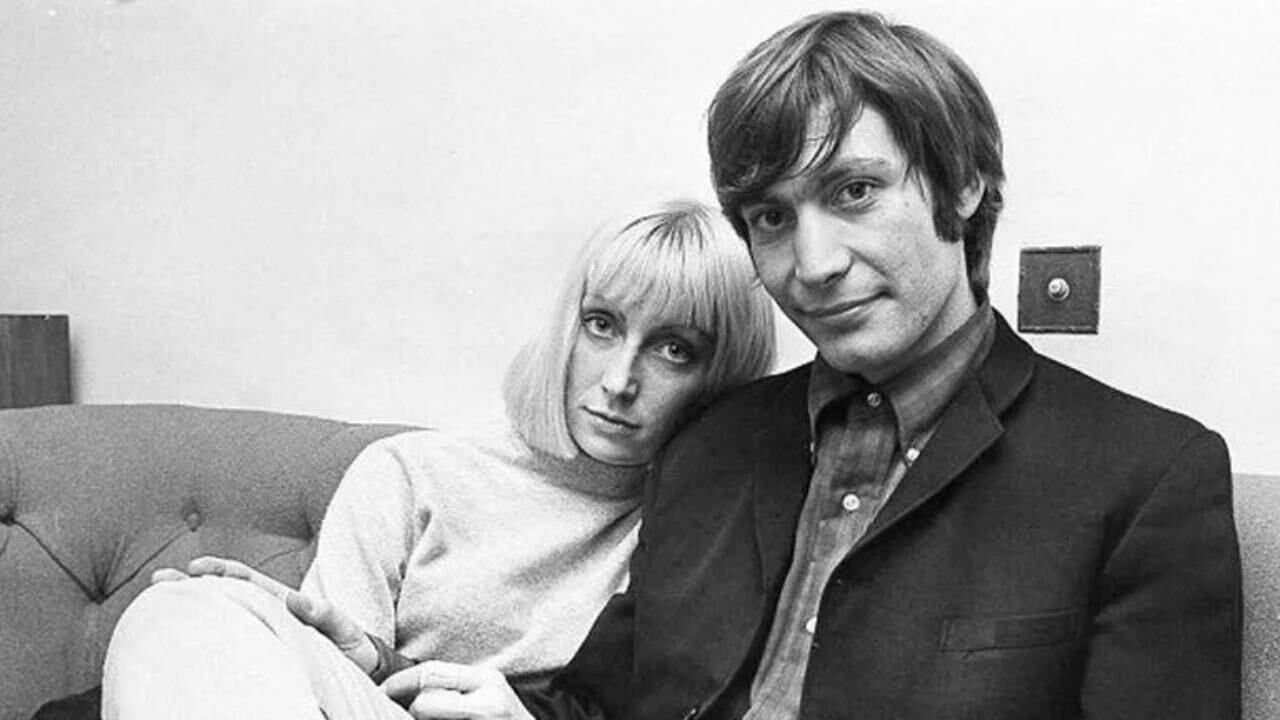 Charlie Watts y Shirley Ann Shepherd.