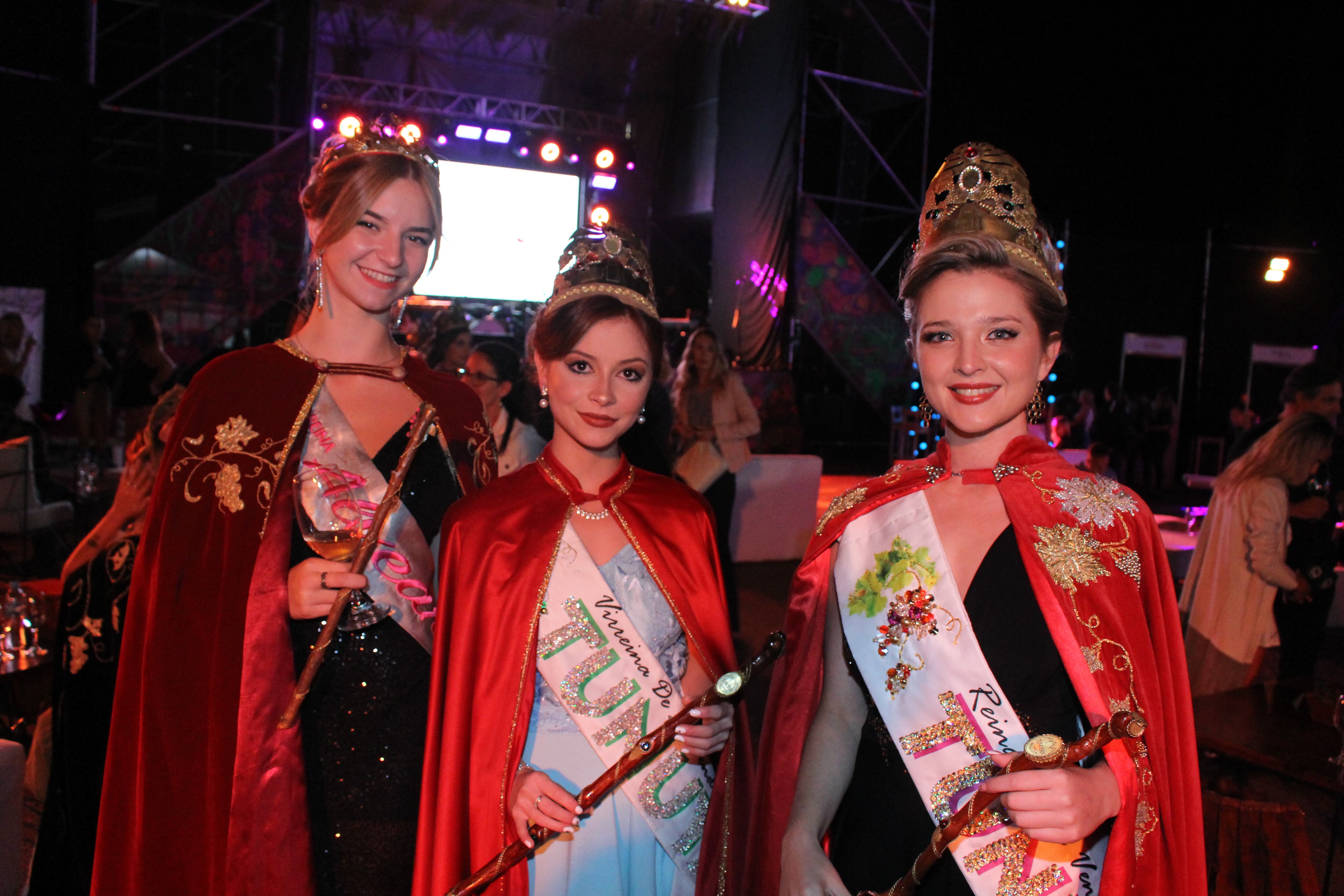 Rocío Alferez, Martina Fornes y Celeste Bobadilla