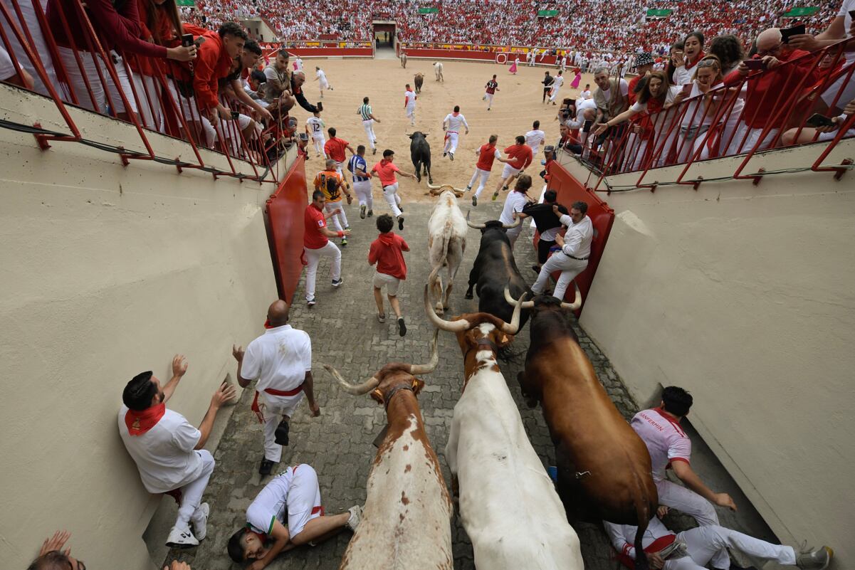 Fiestas de San Fermín en Pamplona. EFE