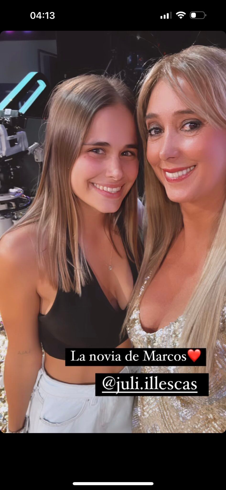 La foto de Marisa Brel con Juli Illescas