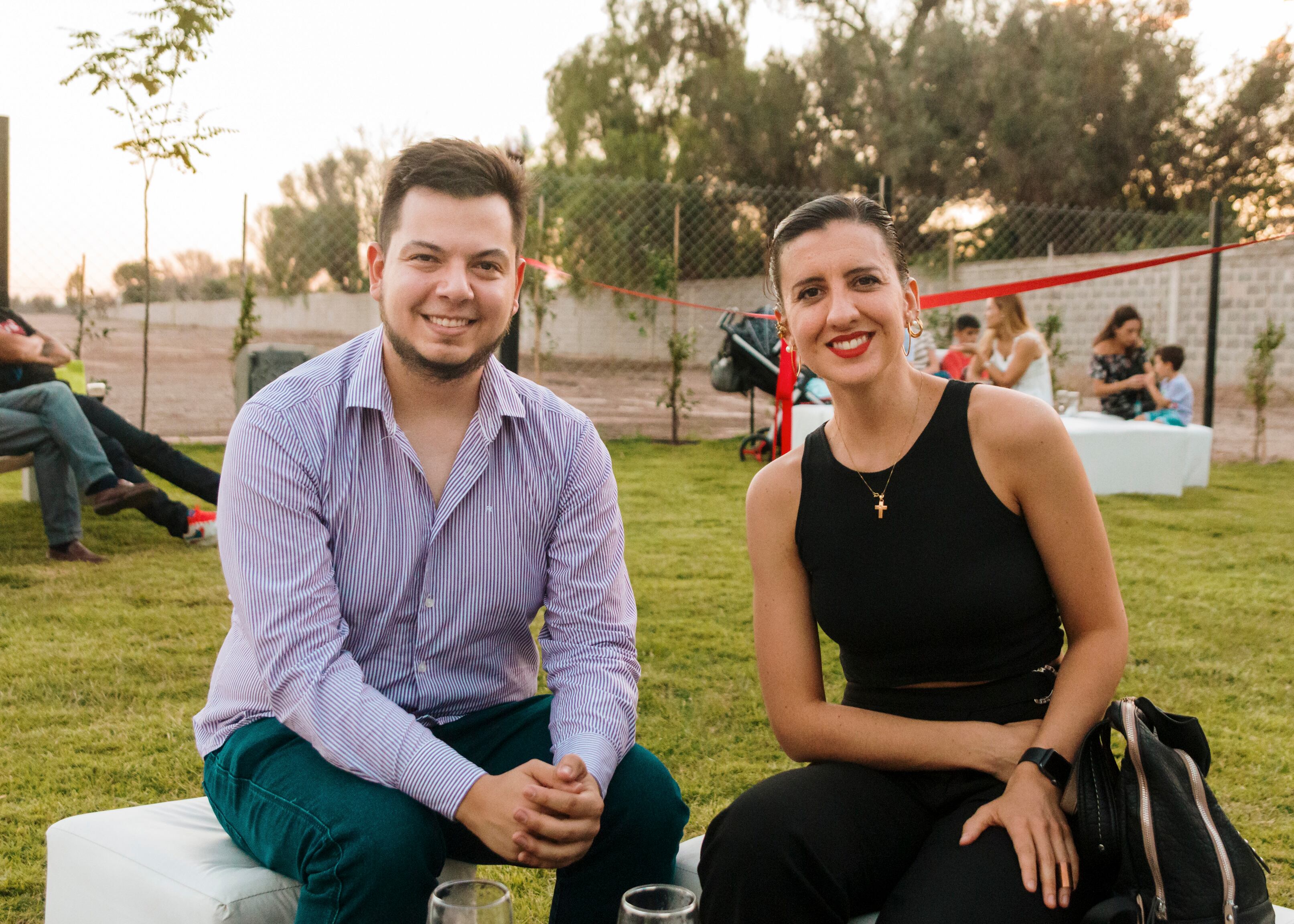 Rodrigo Furtado y Cecilia Bilen.