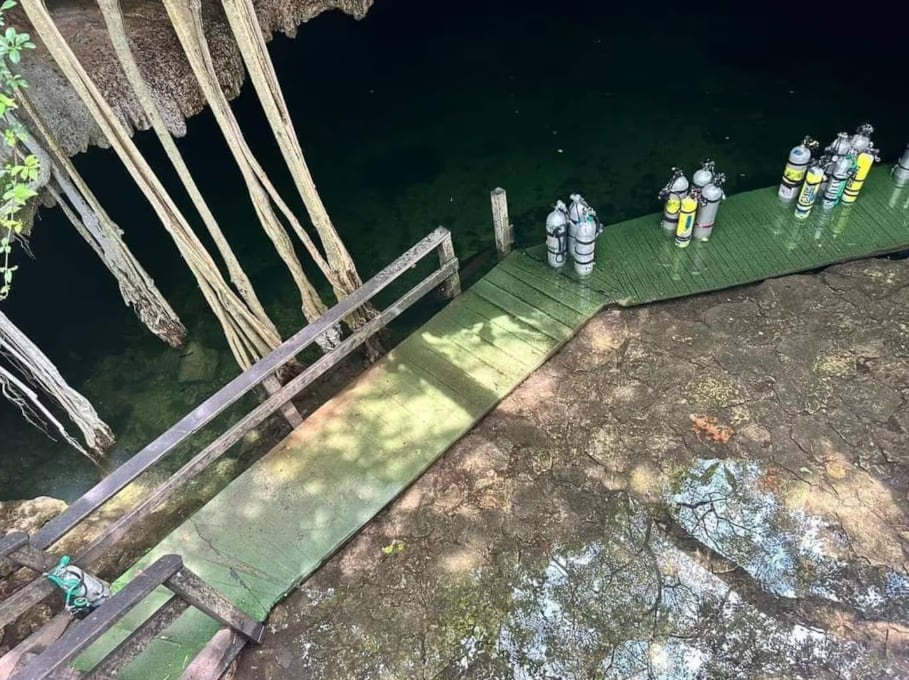 Diversos equipos de rescate participan de la búsqueda del buzo argentino. Foto:  Facebook / Piedra De Agua tv