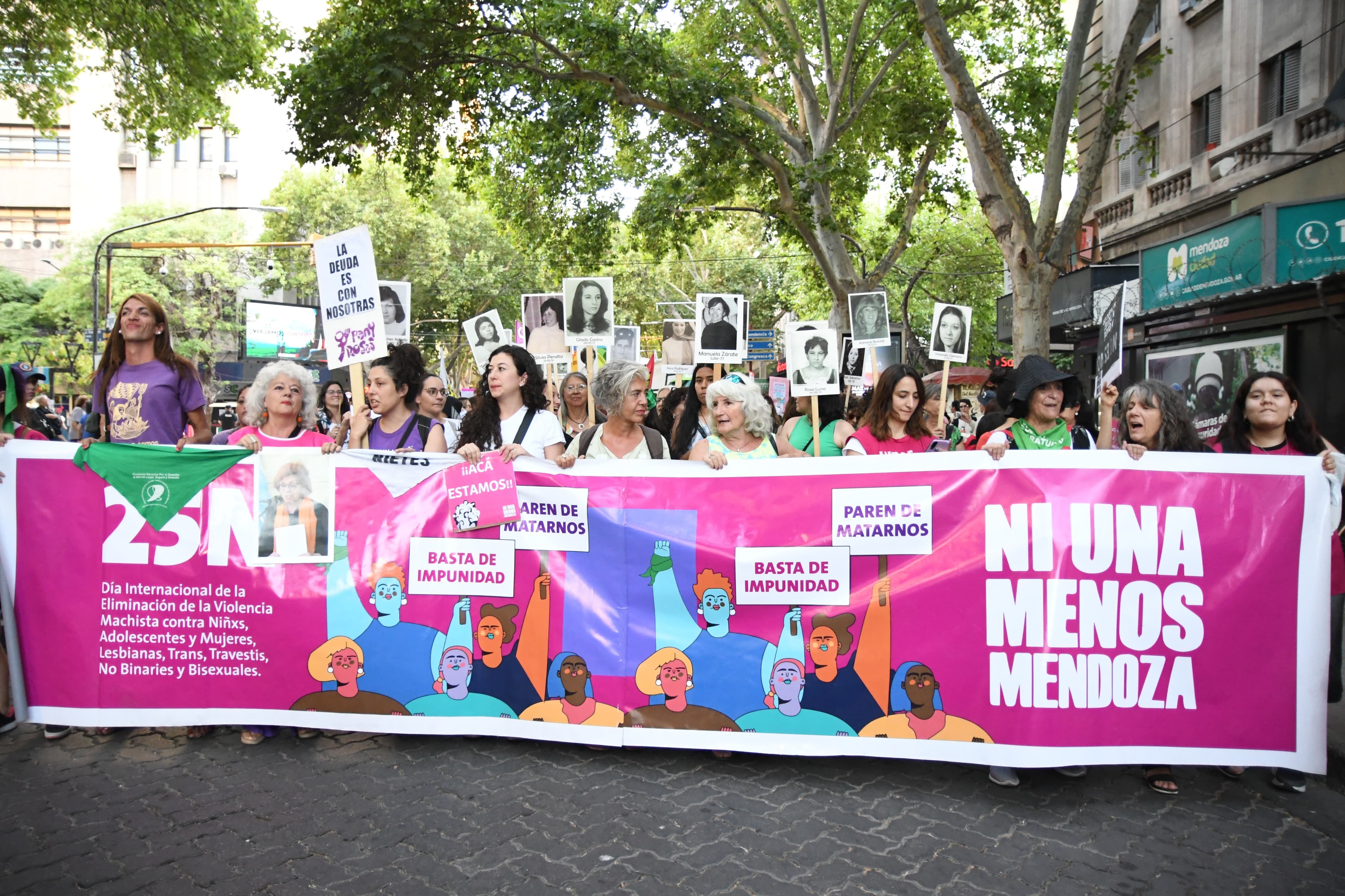 Cada 25 de noviembre desde 1999 se conmemora el Día Internacional de la Eliminación de la Violencia contra la Mujer | Foto Los Andes/Ramiro Gómez