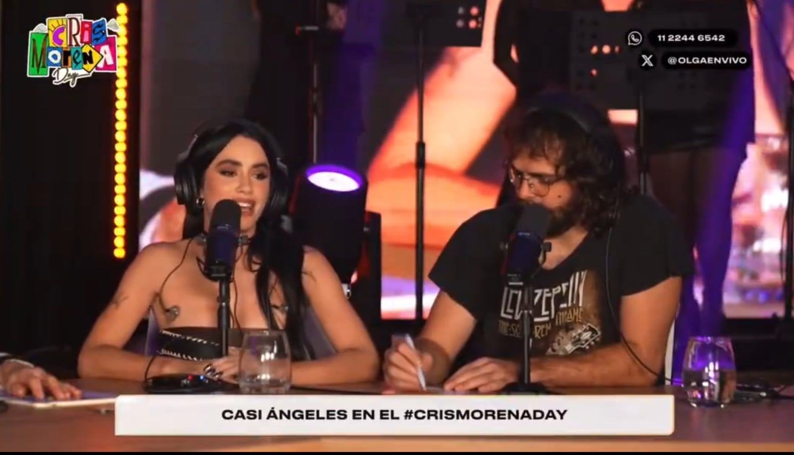 Peter Lanzani, la estrella furor en el Cris Morena Day junto a Lali y los Teen Angels