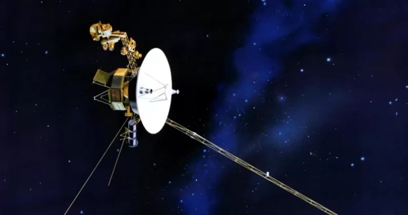 Sonda Voyager 1, lanzada por la NASA en 1977.