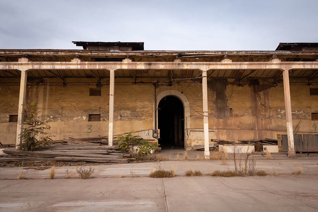 Recuperan el edificio de la Bodega Arizu de Godoy Cruz. Foto: Ignacio Blanco / Los Andes