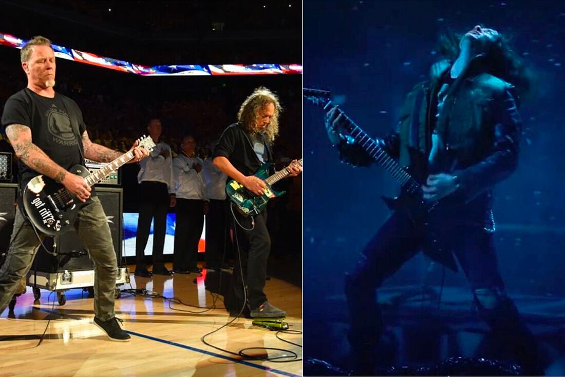 Metallica honró a Stranger Things con un video en redes.