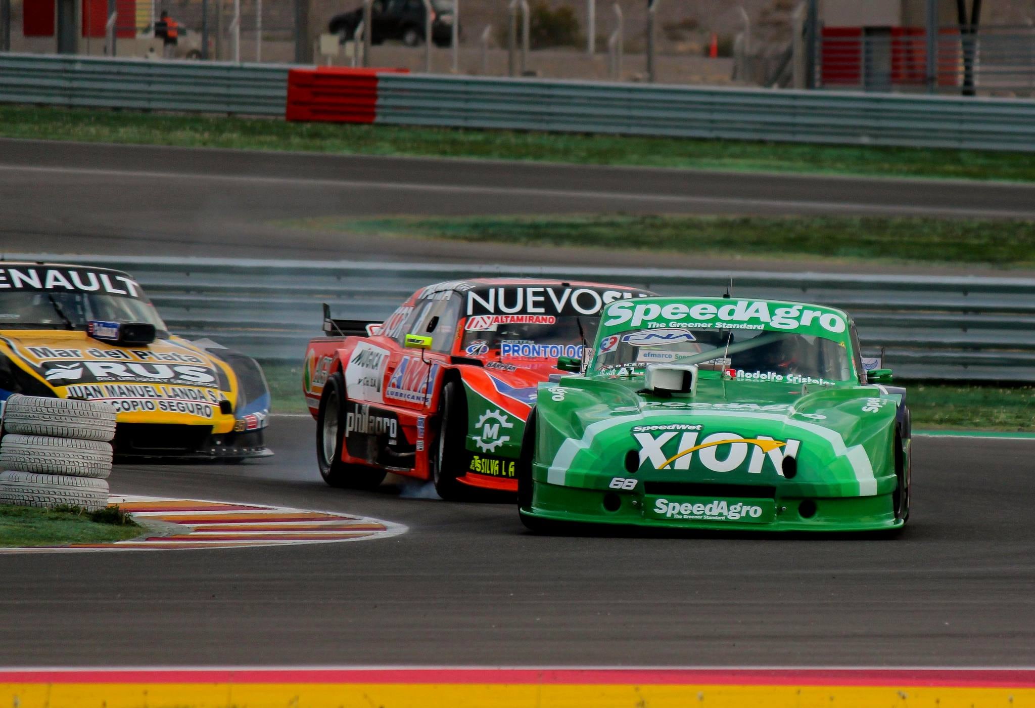 Julián Santero en el circuito de Villicum, San Juan