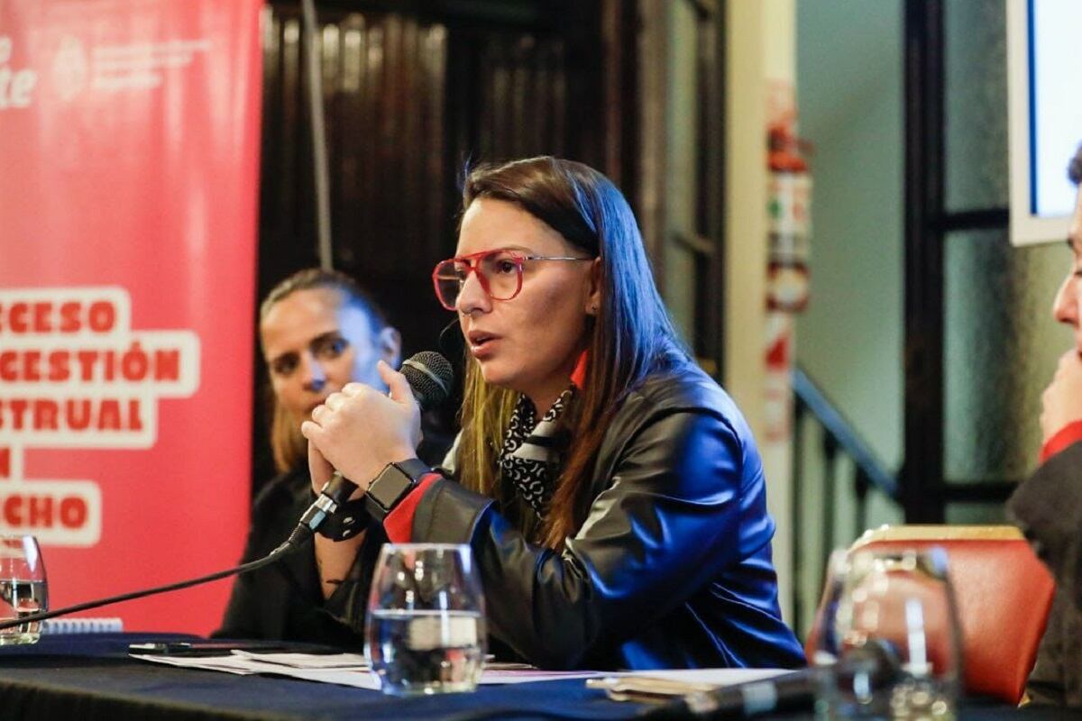 Ayelén Mazzina presentó el Programa Nacional de Gestión Menstrual “MenstruAR”  / Prensa Ministerio Mujeres