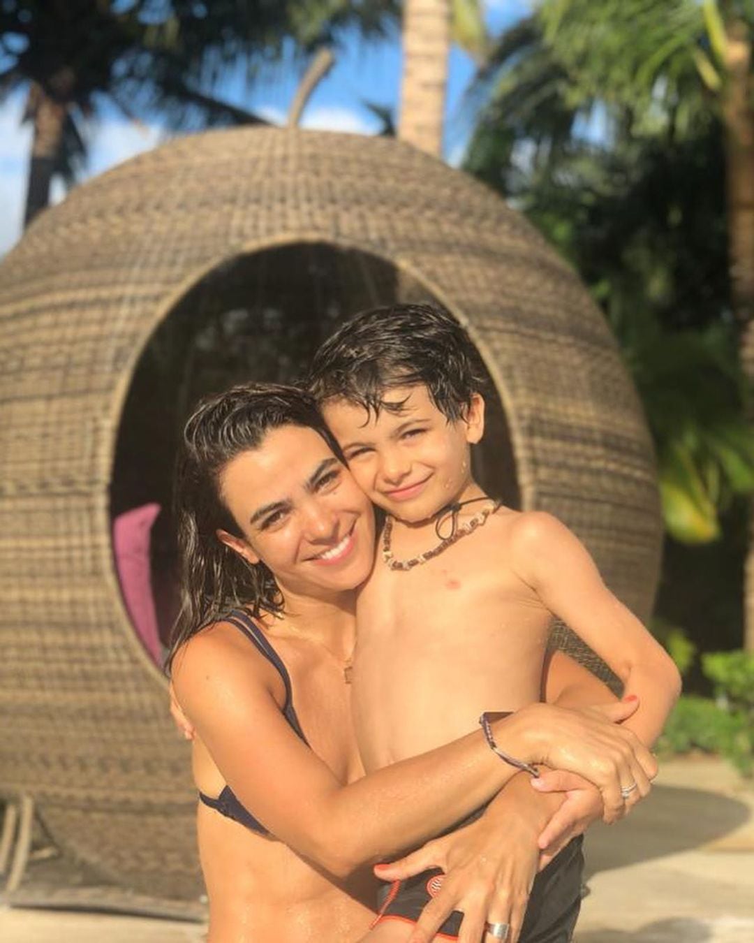 Nilo Pauls, el hijo de Agustina Cherri y Gastón Pauls. Gentileza Instagram.