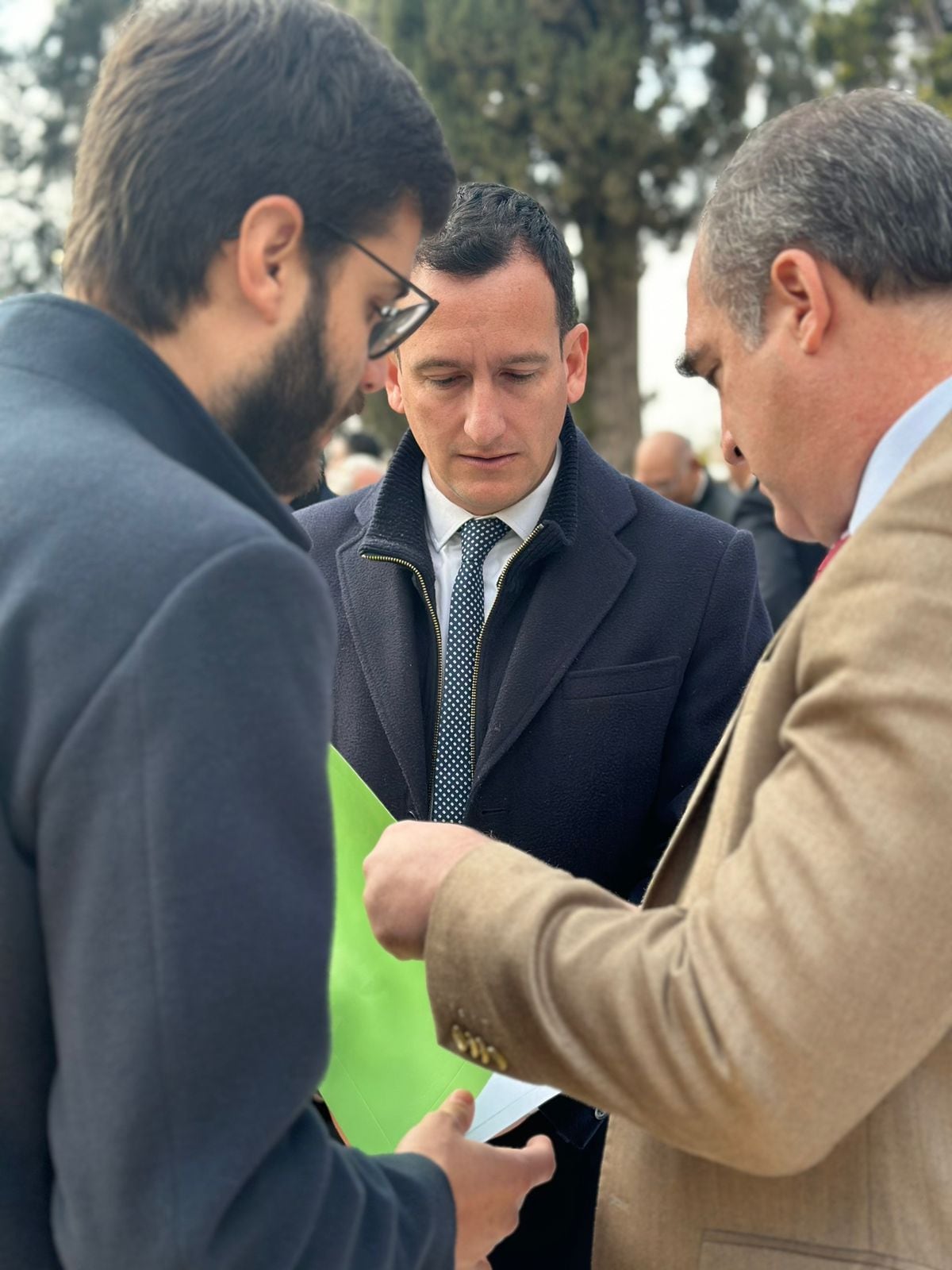 Emanuel Fugazzotto, diputado por el Partido Verde entregó una solicitud formal dirigida a la vicepresidenta Villarruel