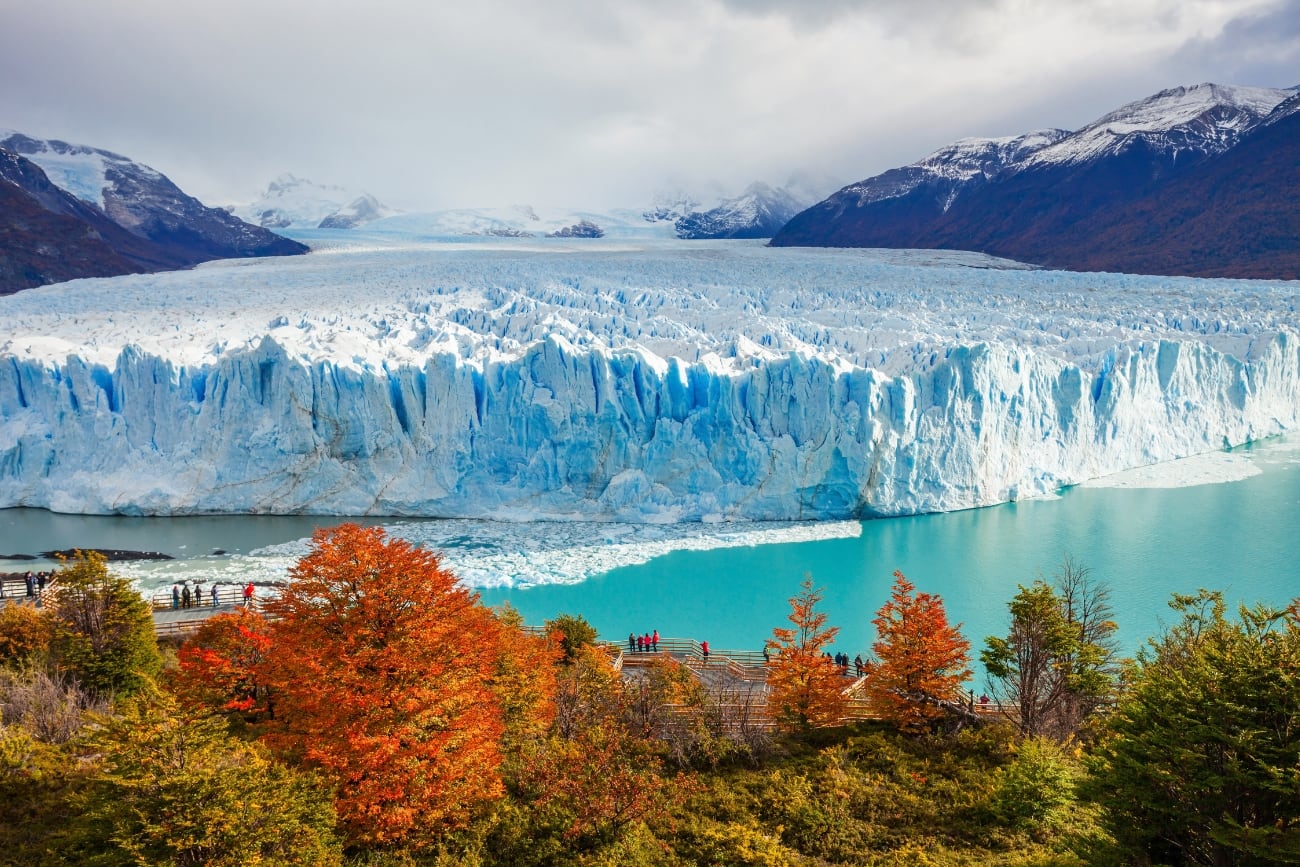 Perito Moreno. El Parque Nacional Los Glaciares, considerado Patrimonio Mundial por la Unesco desde 1981. 