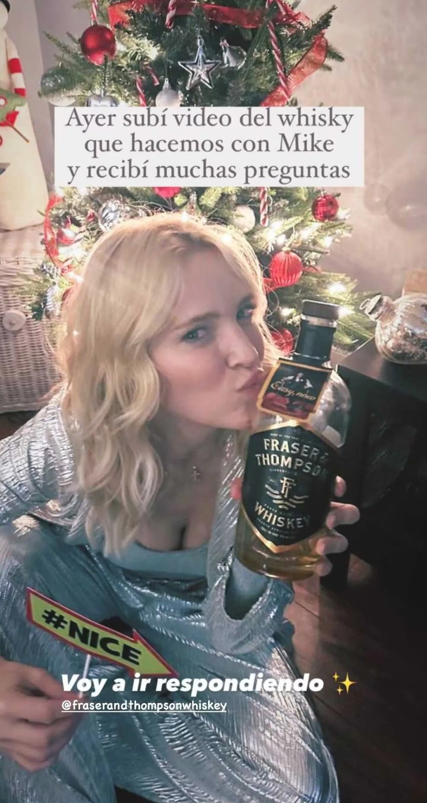 El whiskey de Luisana Lopilato y Michael Bublé