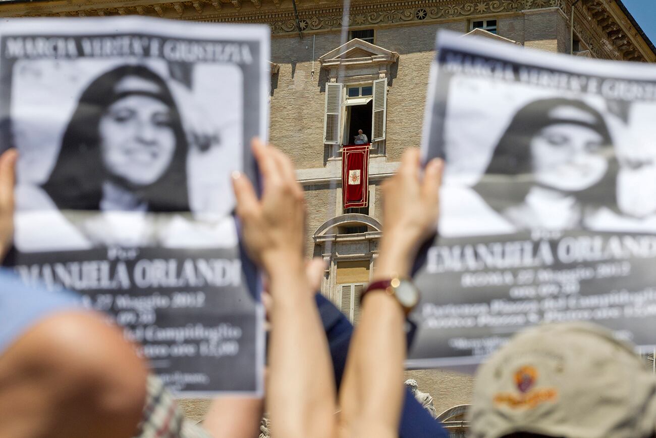 Joven desaparecida. Al papa Francisco le tocó decidir que se investigue qué sucedió con la adolescente de 15 años Emanuela Orlandi, desaparecida en el Vaticano en 1983. (AP)