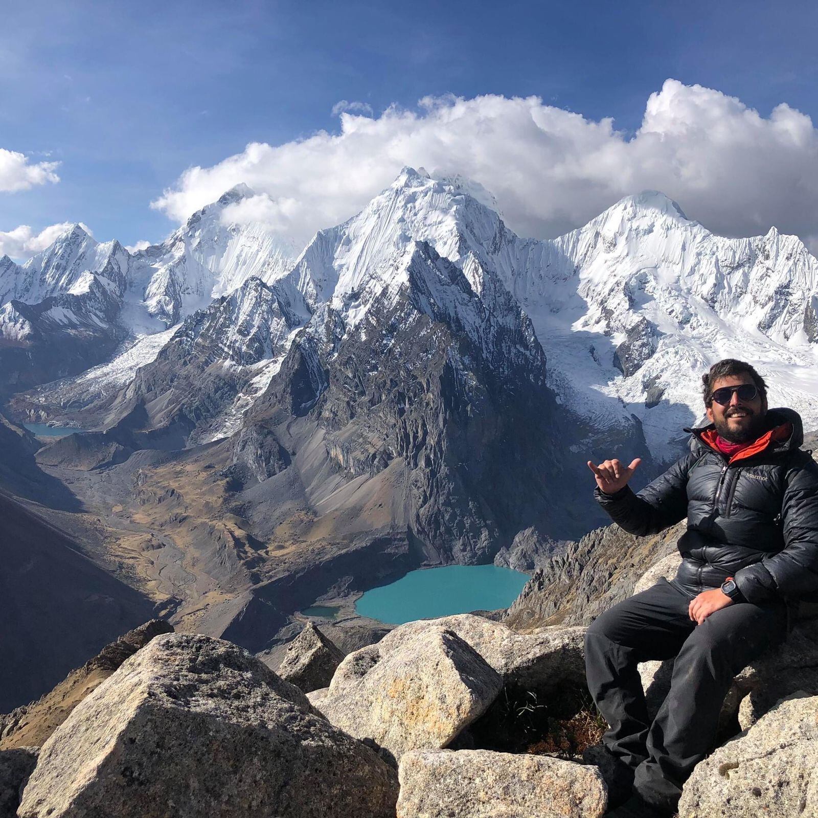 Ricardo Mauricio Villavicencio, el mendocino que vive en el corazón de los Andes centrales de Perú y regresó a su gran pasión gracias a un documental de Netflix. Foto: Gentileza Ricardo Mauricio Villavicencio.