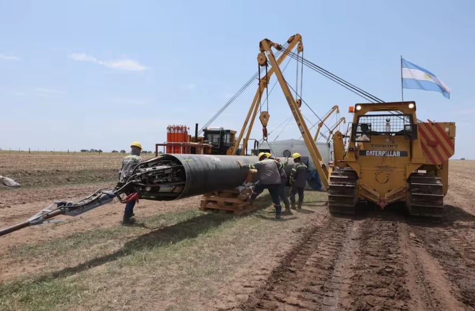 Finalizó el proyecto de reversión del Gasoducto Norte. Foto: Costero