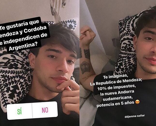 Julián Serrano y su encuestra en Instagram