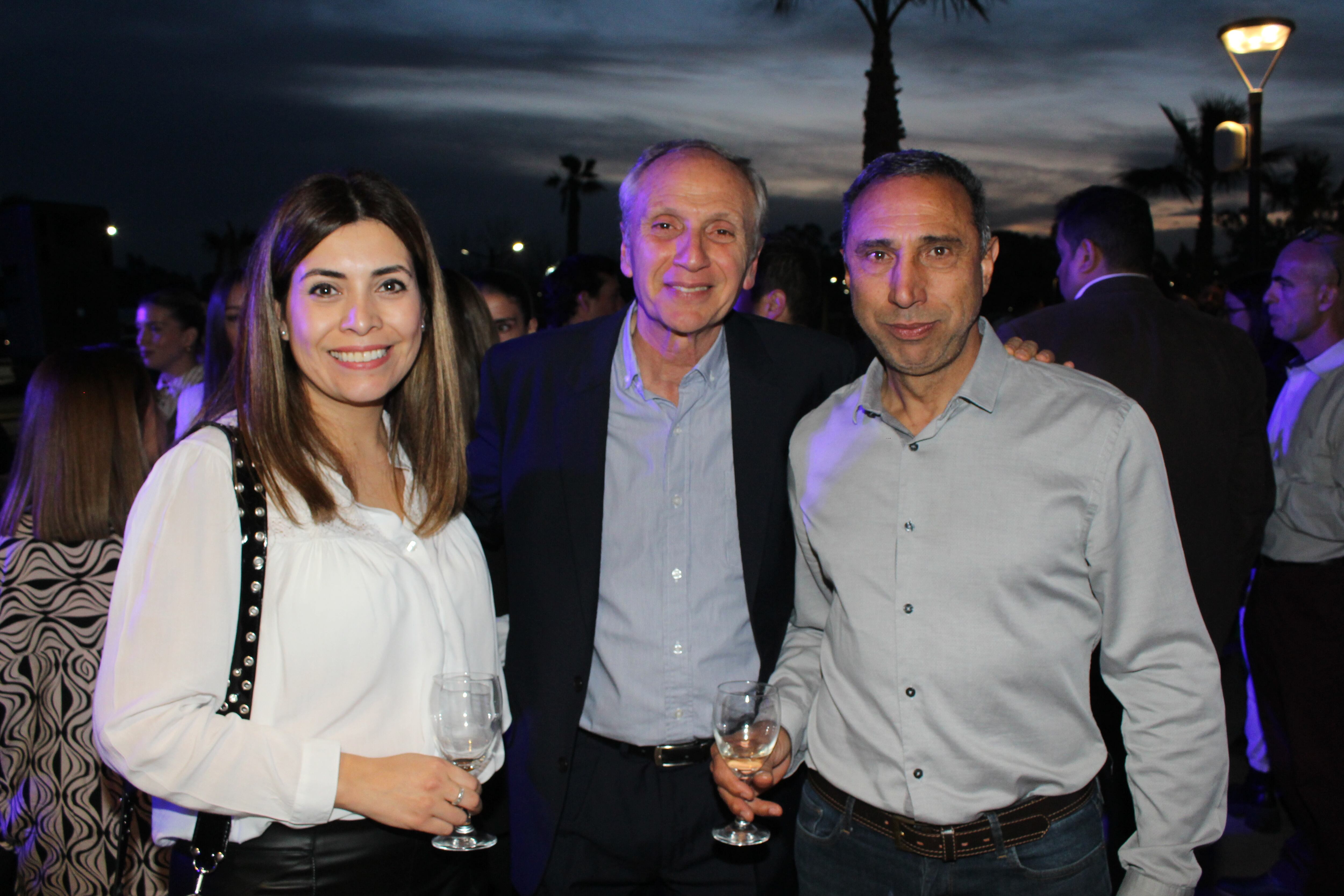 Maricel Lucero, Daniel Llaver y Raúl Rufeil.